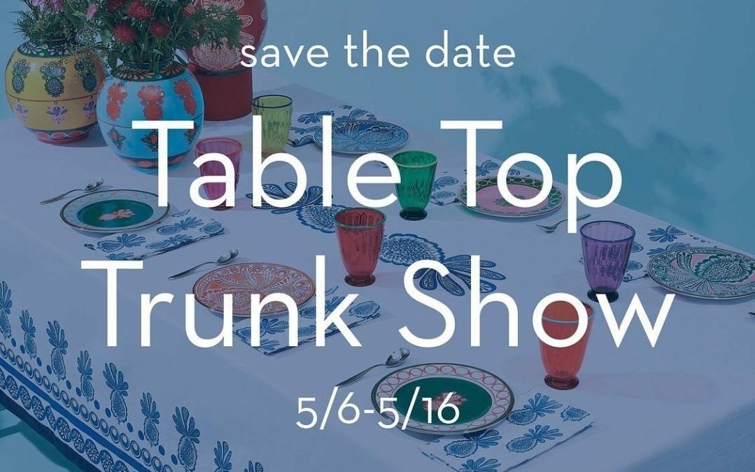 MartinPatrick 3 Table Top Trunk Show – North Loop, Minneapolis