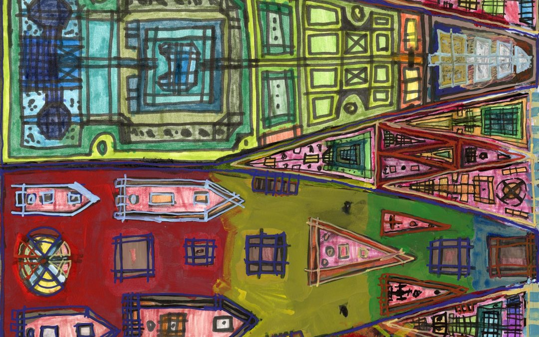 “Transdimensional Multiversal Nonlinear Cosmic Traveler” | Michael Engebretson at Interact Gallery