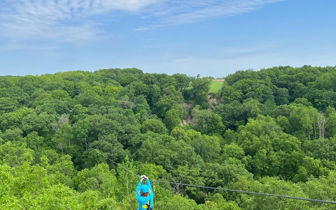 Kerfoot Canopy Tour – Minnesota Adventure Park’s Zipline Tour & High Ropes Course – Henderson, MN