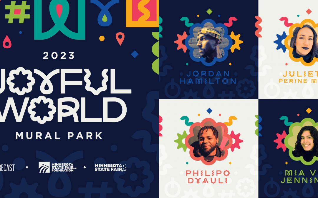 Forecast Public Art and MN State Fair Present: Joyful World Mural Park