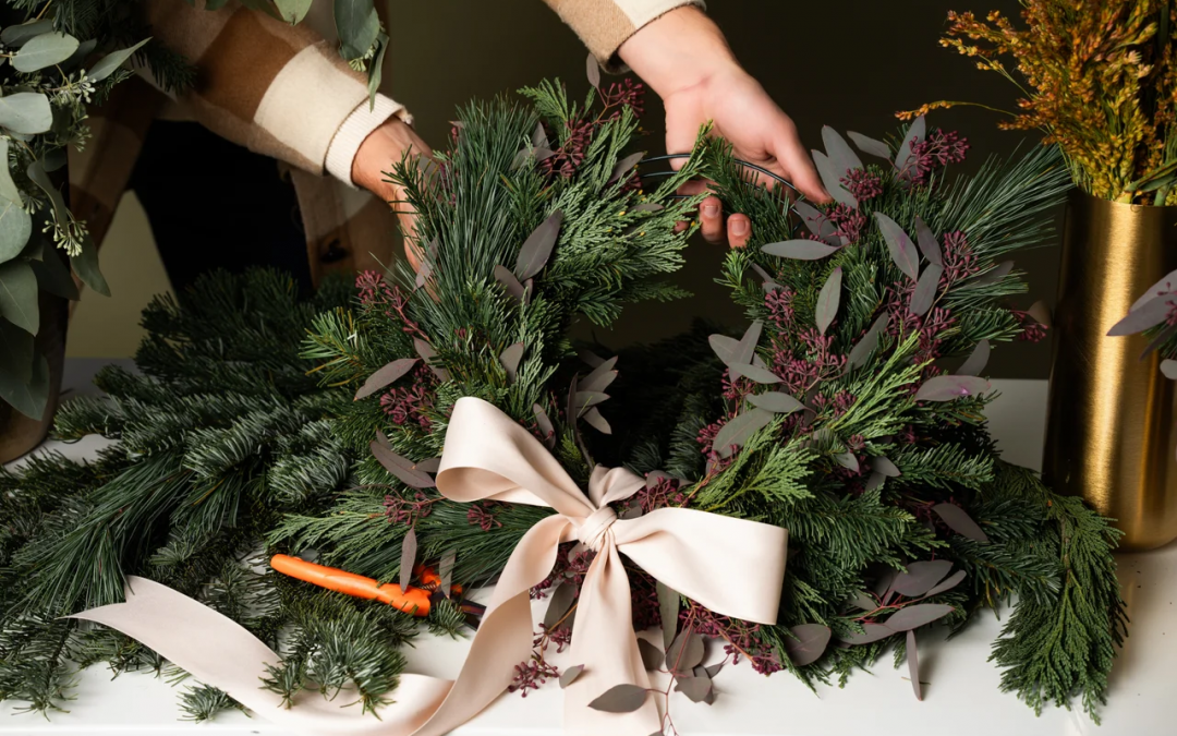 Winter Wreath and Porch Pot Making at Hewing Hotel – Minneapolis, MN