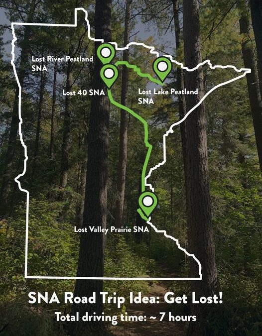 Minnesota Scientific & Natural Areas 7 hour Road Trip