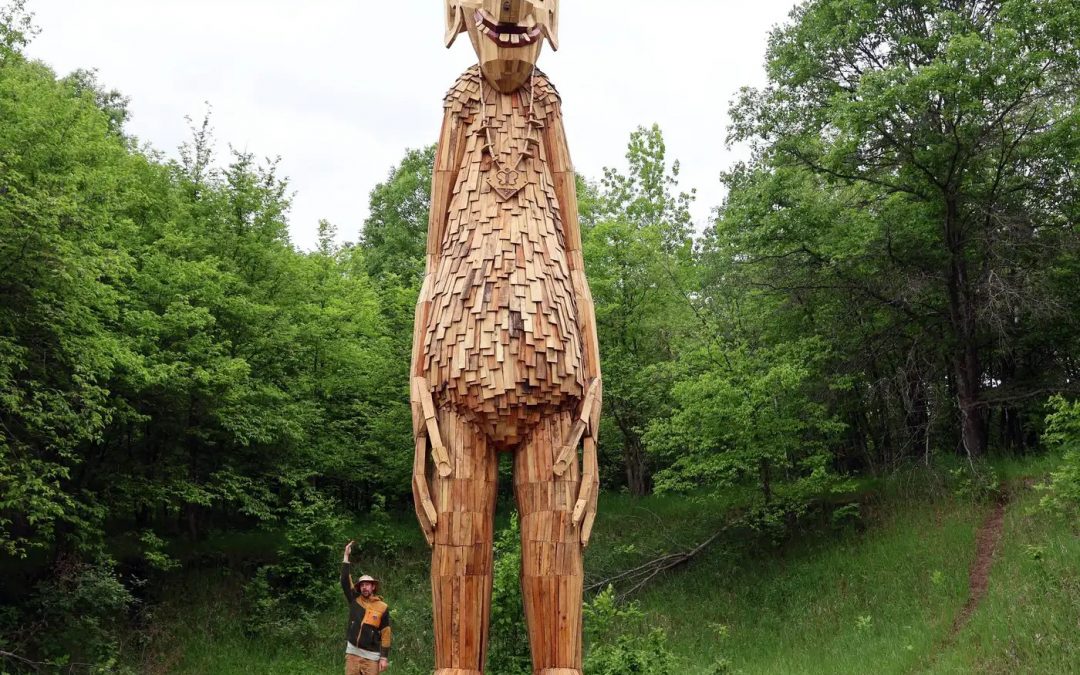 A giant troll installation and treasure hunt opens in northern Minnesota Opens – Detroit Lakes, MN