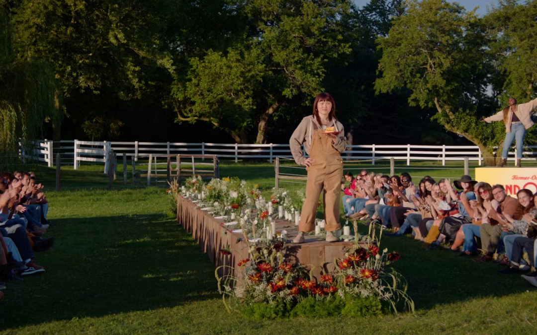 Land O’Lakes brings ‘farmcore’ fashion to the runway in Paris (Wisconsin)