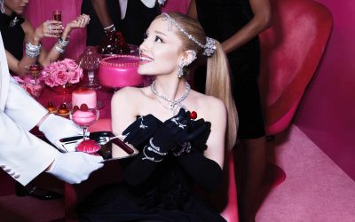 Ariana Grande Sparkles For The Holidays In Her Debut Swarovski Campaign