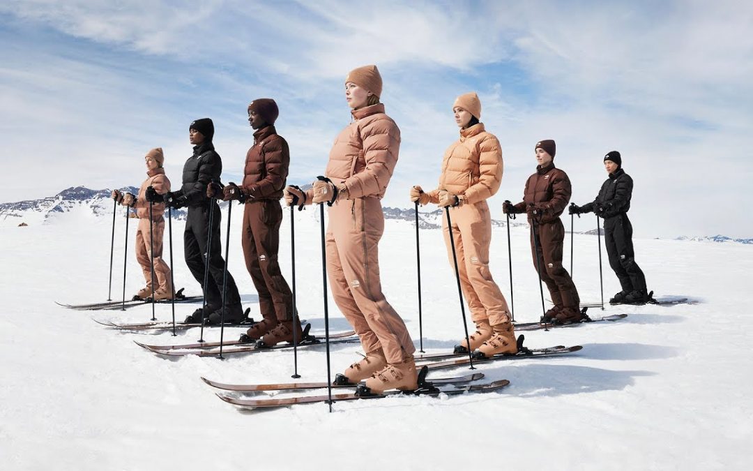 Skims’ Collab With The North Face Is Here — And It’s Every Snow Bunny’s Dream