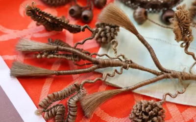 Minnesota artist weaves human hair into wearable art, reviving an ancient craft! – Grand Marais, MN