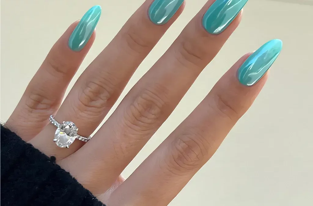 It’s Official: “Pool Water” Nails Are Replacing Milky Manicures This Summer