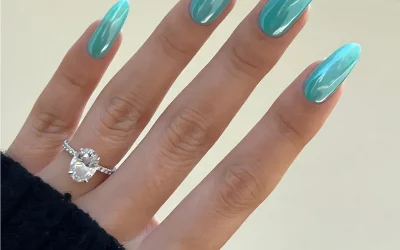 It’s Official: “Pool Water” Nails Are Replacing Milky Manicures This Summer